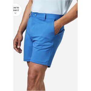 Rhone 7" COMMUTER SHORT Lifestyle Shorts with Stretch NWT Size 38 Vallarta Blue